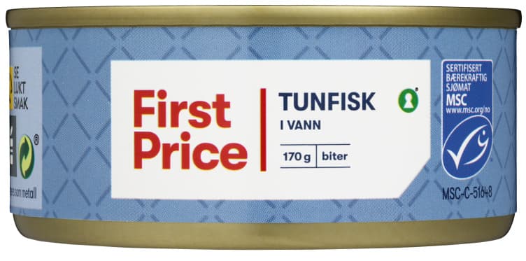 Tunfisk i Vann Msc 170g First Price