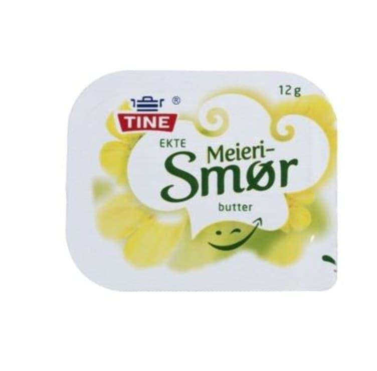 Meierismør Kuvert 12g Tine