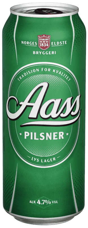 Aass Pilsner 0,5l boks