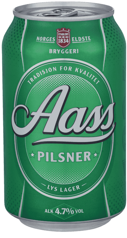 Aass Pilsner 0,33l boks