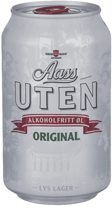 Aass uten 0,33l boks