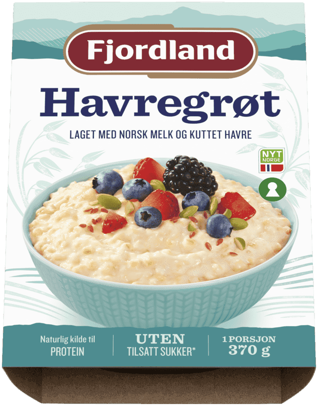 Havregrøt 370g Fjordland