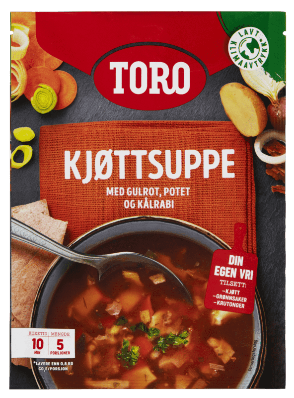 Kjøttsuppe m/Grønnsaker 81g Toro