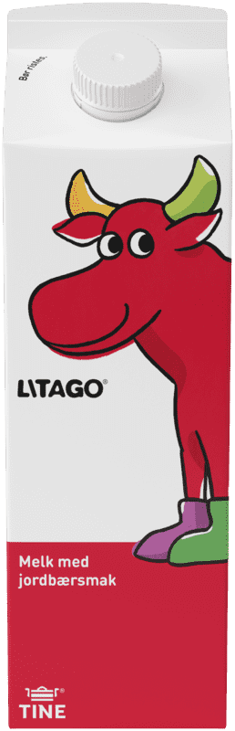 Litago Melk Jordbær 0,5l Tine