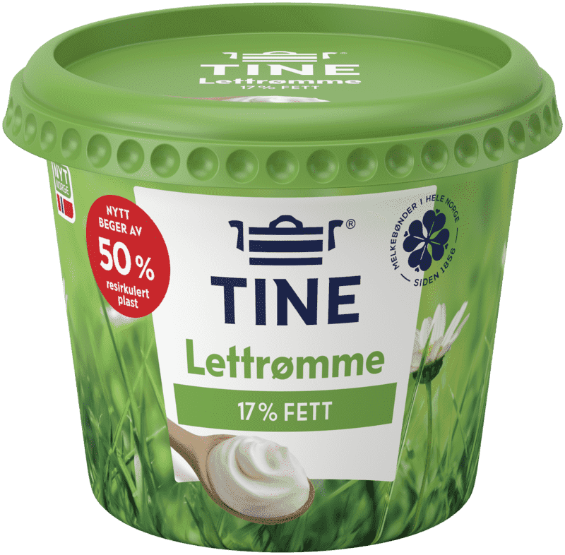 Lettrømme 17% 300g Tine
