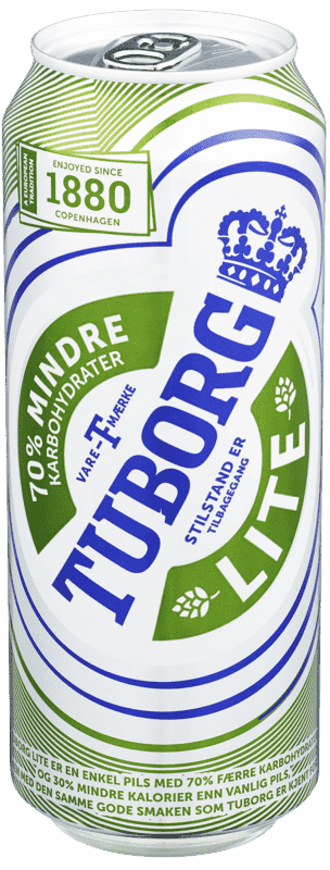 Tuborg Lite 0,5l boks