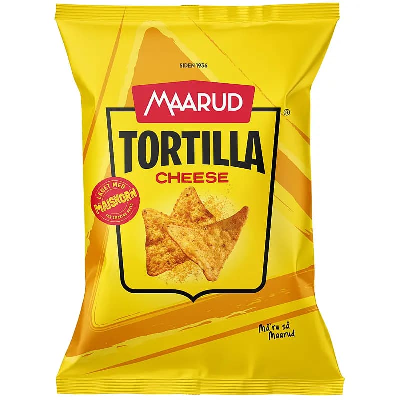 Tortillachips 175 g ost Maarud