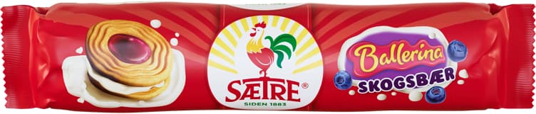 BALLERINA SKOGSBÆR Sætre 190g