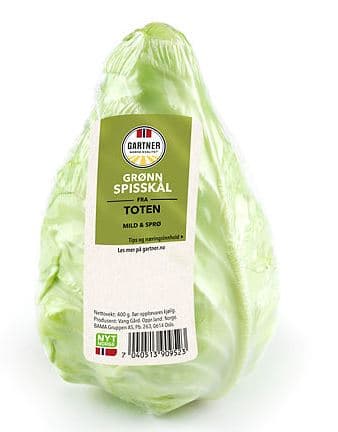 Spisskål Grønn stykk Gartner
