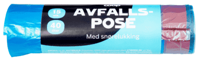 Coop Avfallspose 40l 15stk
