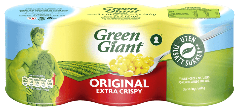 Maiskorn Extra Crispy 3x160g Green Giant