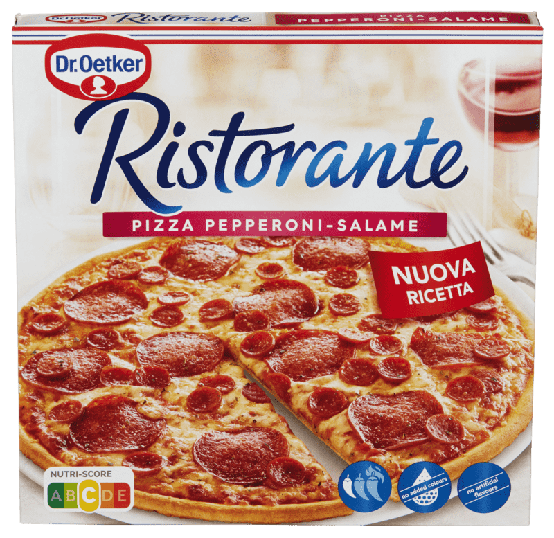 Ristorante Pizza Pepperoni-Salame 320g Dr. Oetker