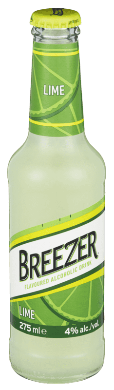 Bacardi Breezer Lime 27,5cl flaske
