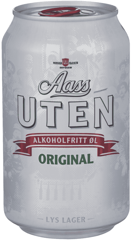 Aass uten 0,33l boks