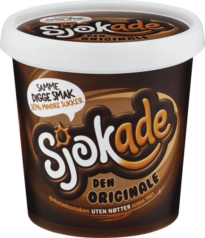 Sjokade 30% Mindre Sukker 450g