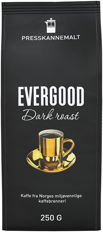 Evergood Dark Roast Pressmalt 250g