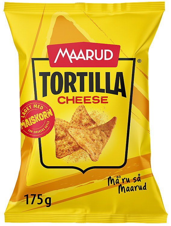Tortillachips 175 g ost Maarud
