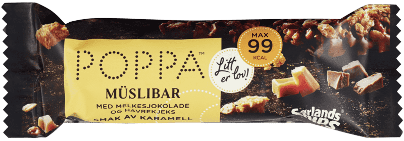 Poppa Muslibar Karamell 25g