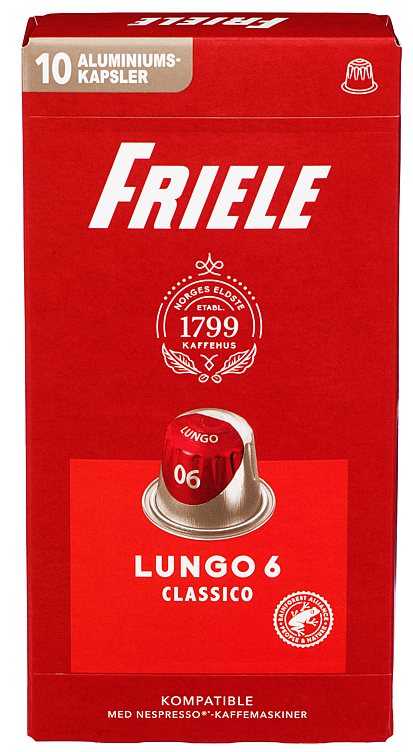FRIELE KAFFEKAPSEL 10 stk lungo